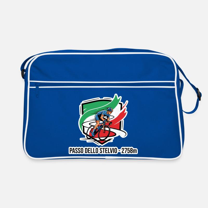 Insigne du Cavalier Passo Dello Stelvio 2758 m Sac Retro