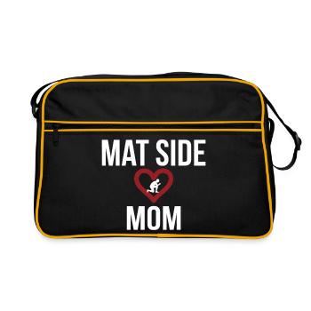 Mat Side Mom Heart Design - Retro Bag - black/gold - Front