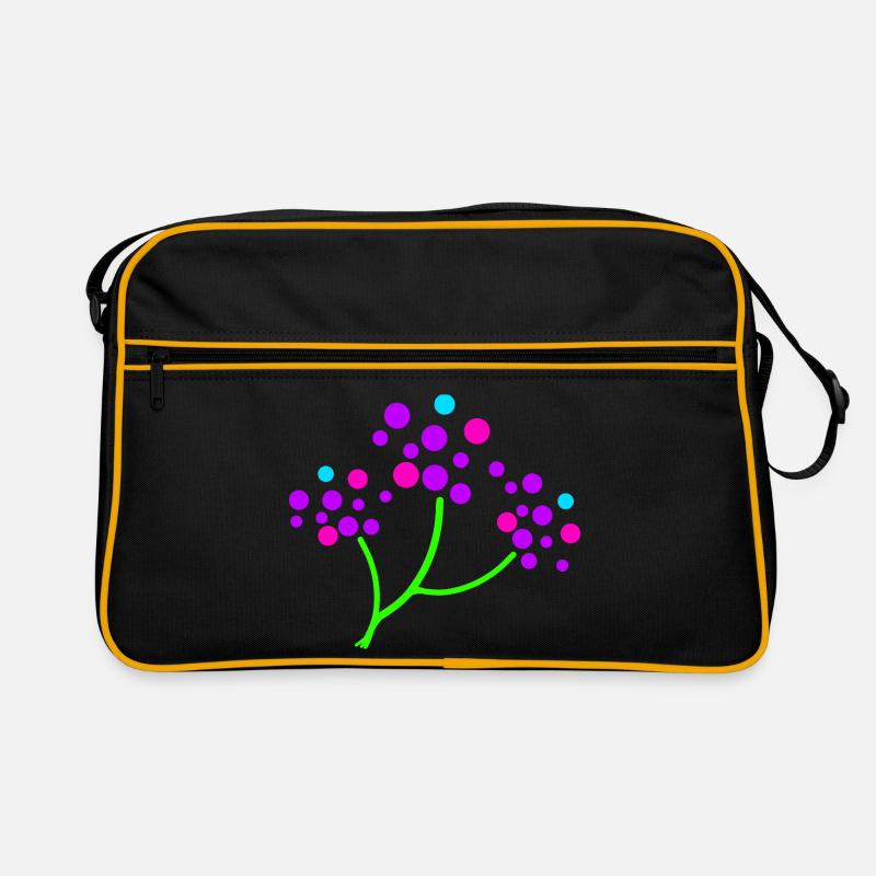 Branche Fleurs de Néon Sac Retro