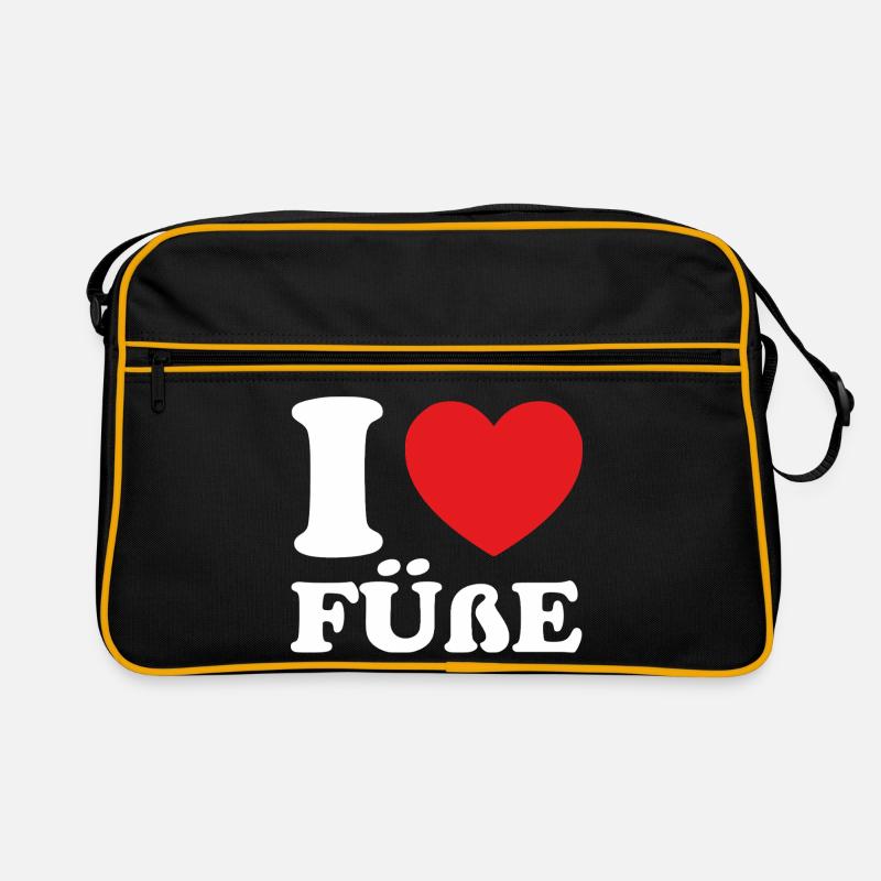I love feet Retro Bag