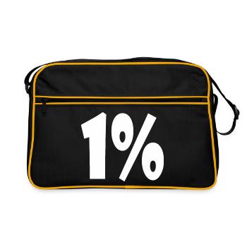 1 - Sac Retro - noir/or - Devant