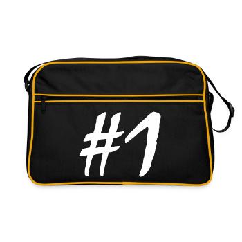 #1 - Sac Retro - noir/or - Devant