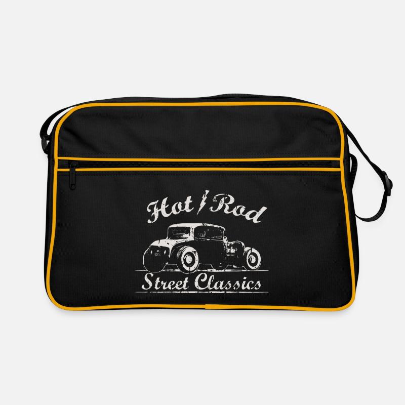 Cooler Hot Rod - Auto Street Classics - Sac Retro - noir/or