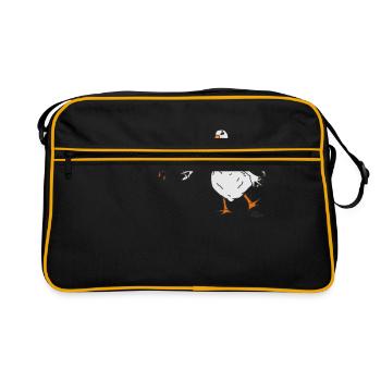 SOBER BOY - Retro Tasche - Schwarz/Gold - Vorne