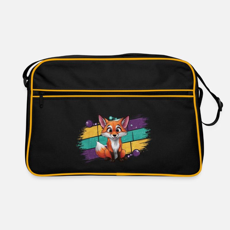 Fuchs - Illustration Retro Tasche
