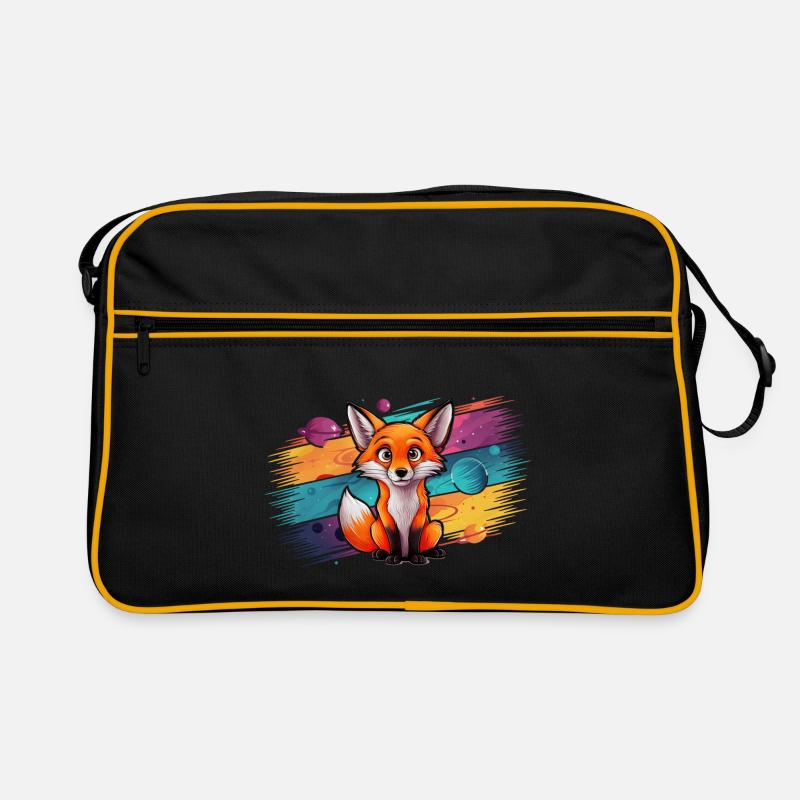 Fox - Illustration Retro Bag