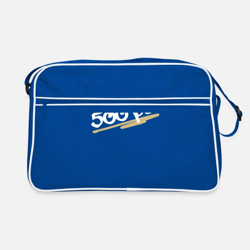 500 ps deutschrap geschenk Retro Tasche