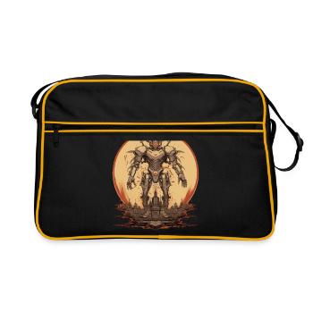 Mecha - Retro Bag - black/gold - Front
