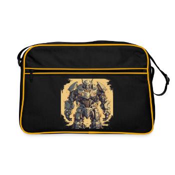 Mecha - Retro Bag - black/gold - Front
