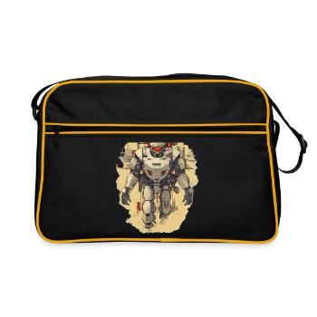 Mecha - Retro Bag - black/gold - Front