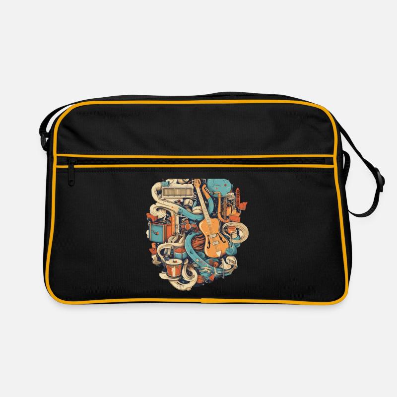 Music Instruments Retro Bag