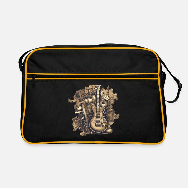 Music Instruments Retro Bag