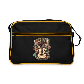 Music Instruments - Retro Bag - black/gold - Front