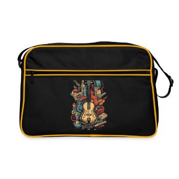 Music Instruments - Retro Bag - black/gold - Front