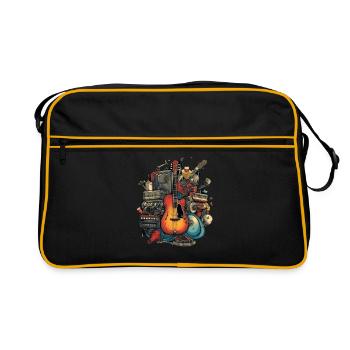 Music Instruments - Retro Bag - black/gold - Front