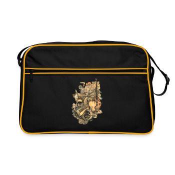 Music Instruments - Retro Bag - black/gold - Front