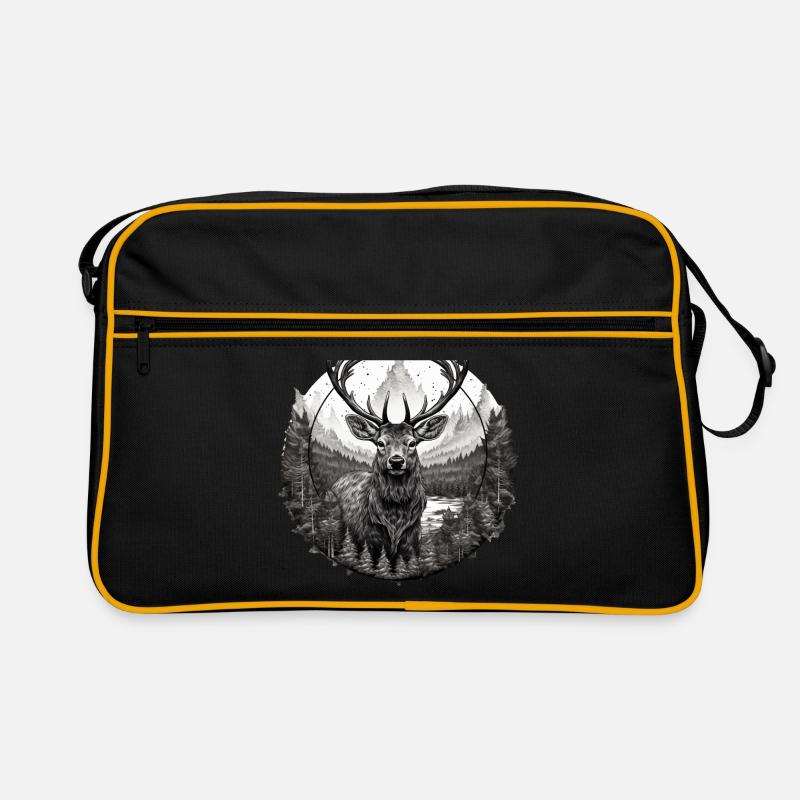 Hirsch Retro Tasche
