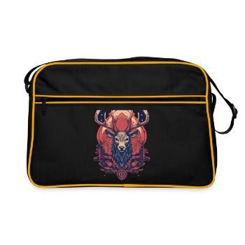 Cerf - Sac Retro - noir/or - Devant