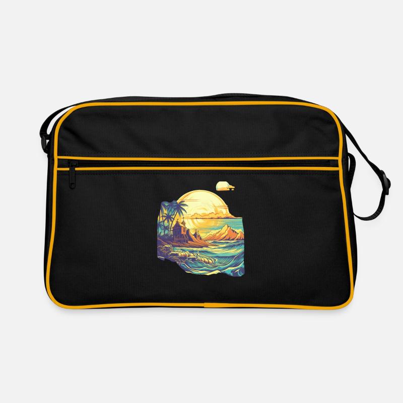 Plage Sac Retro