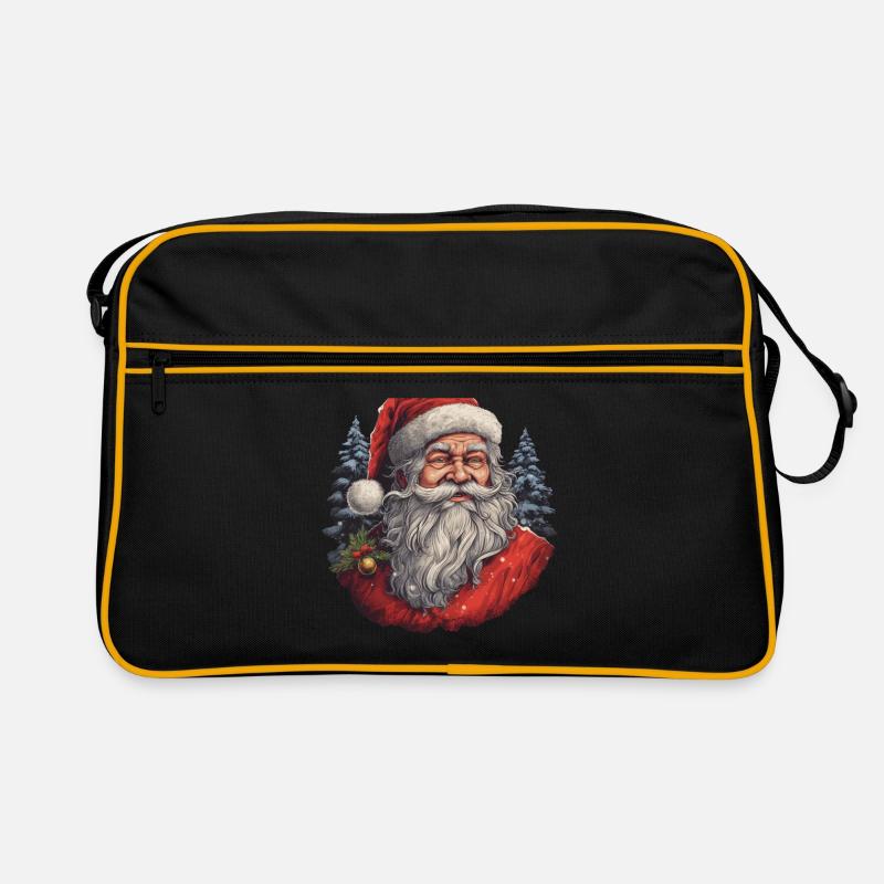 Santa Claus Retro Bag