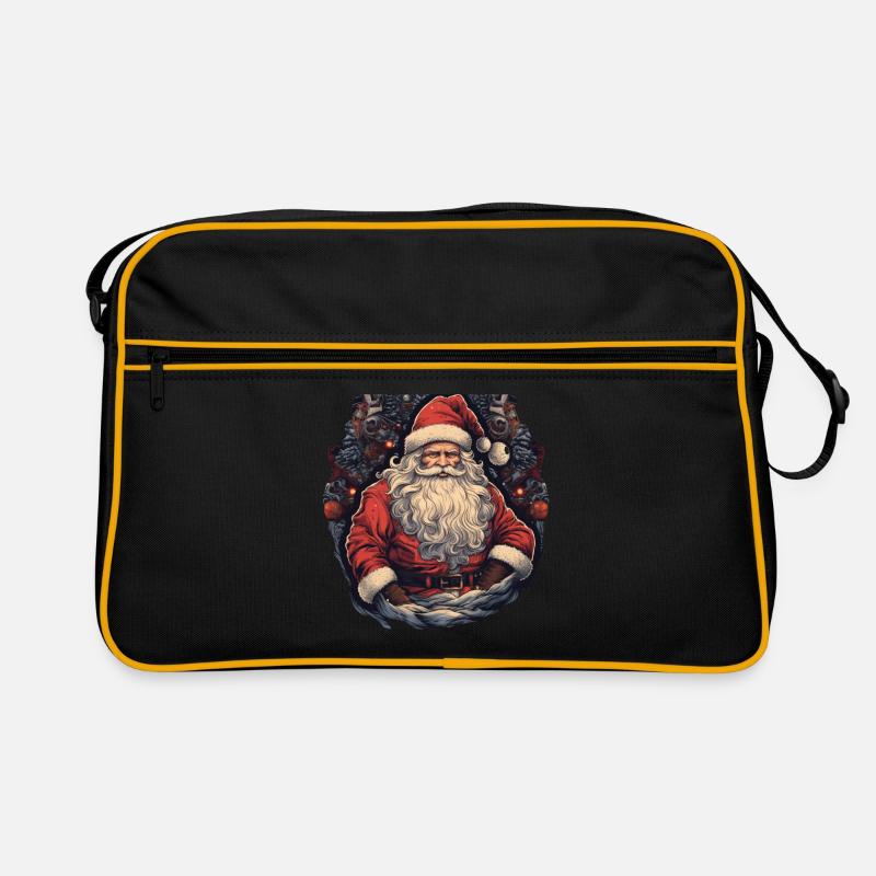 Père Noël Sac Retro