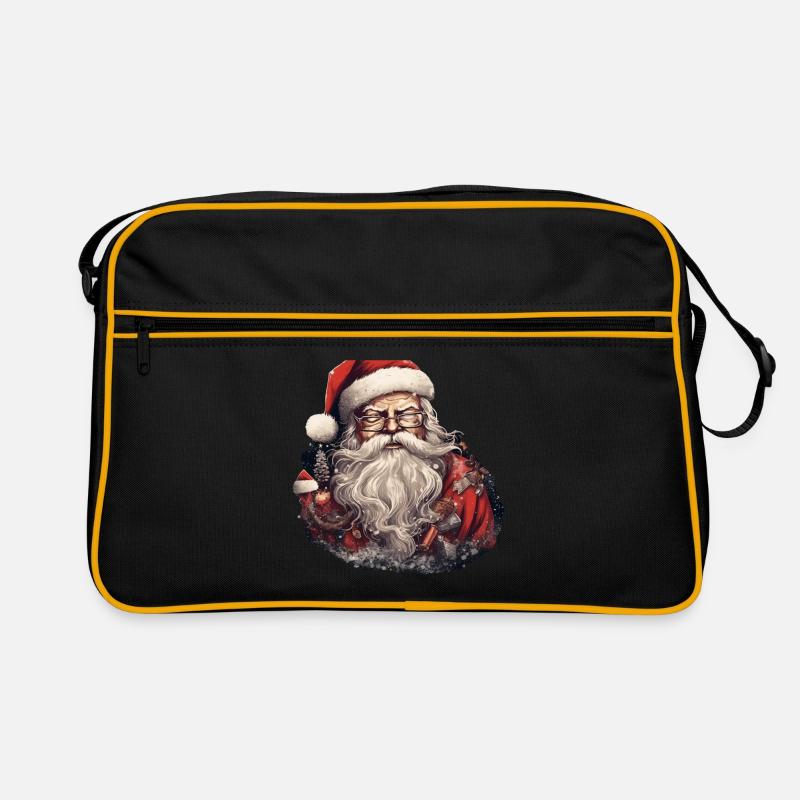 Père Noël Sac Retro