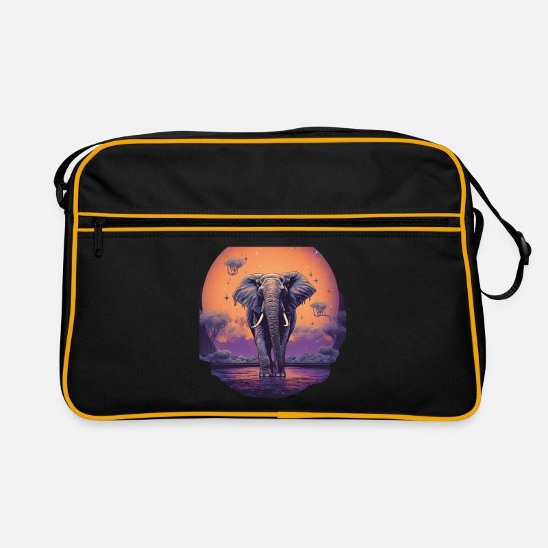 Elefant Retro Tasche