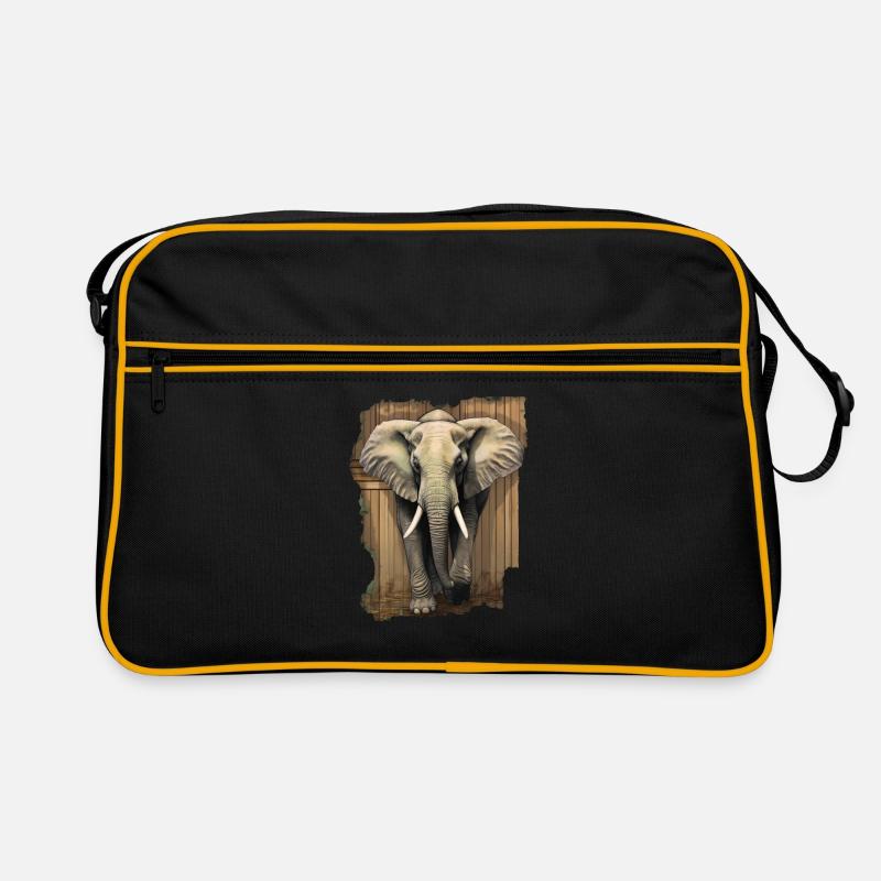 Elefant Retro Tasche