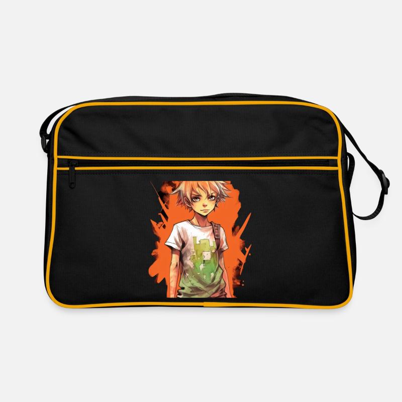 Garçon d’anime Sac Retro