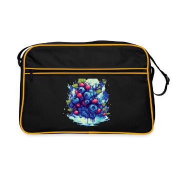 Myrtille - Sac Retro - noir/or - Devant