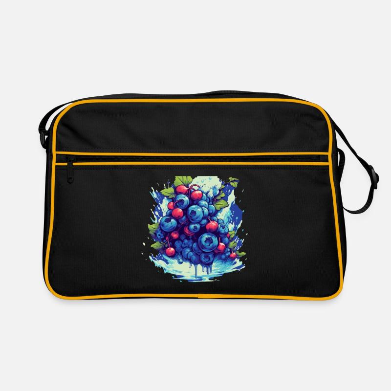 Blueberry Retro Bag