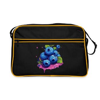 Myrtille - Sac Retro - noir/or - Devant