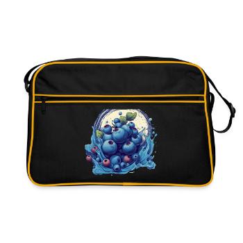 Myrtille - Sac Retro - noir/or - Devant