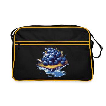 Myrtille - Sac Retro - noir/or - Devant