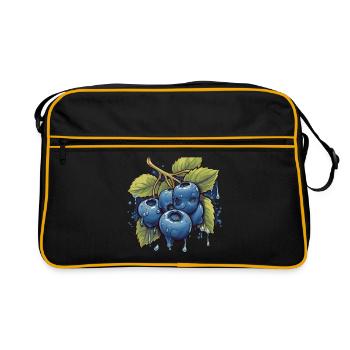 Myrtille - Sac Retro - noir/or - Devant