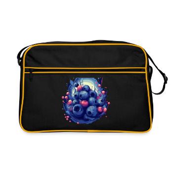 Myrtille - Sac Retro - noir/or - Devant