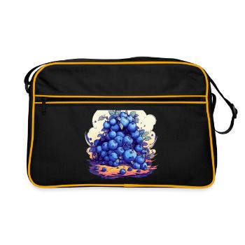 Myrtille - Sac Retro - noir/or - Devant