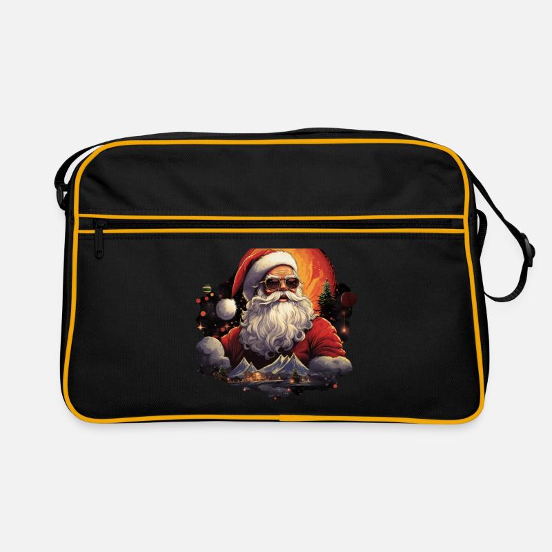 Père Noël Sac Retro