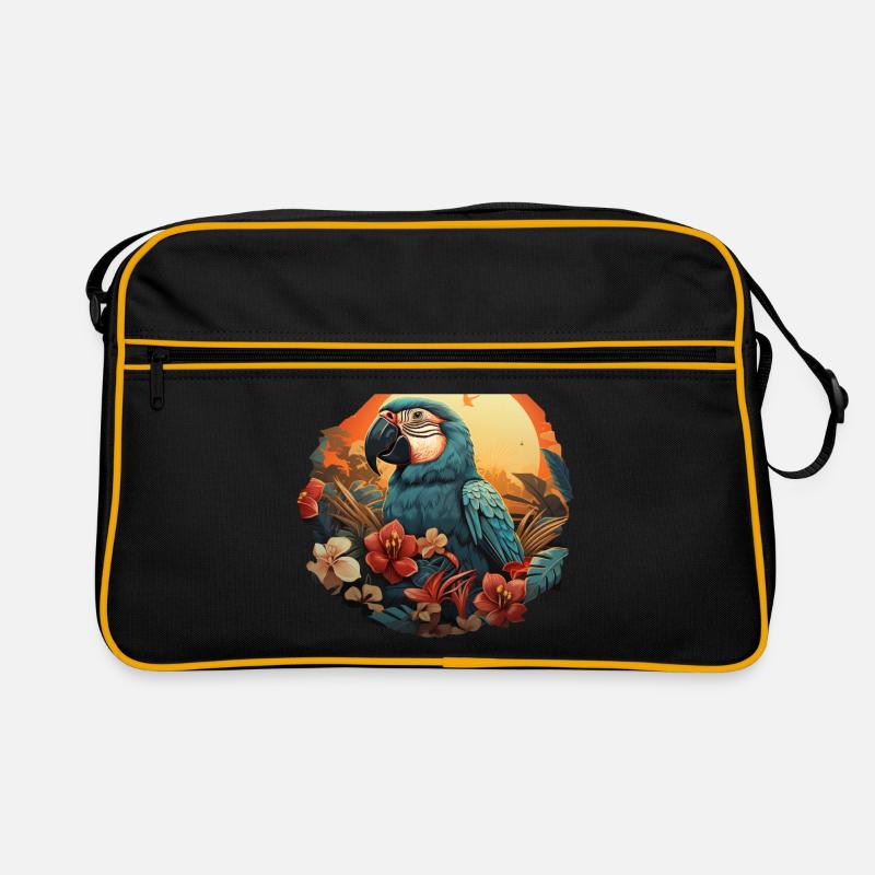 Tropical - Parrot Retro Bag