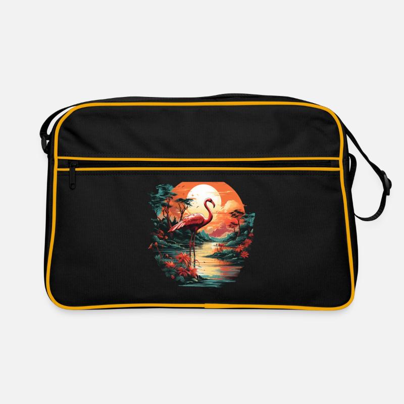 Flamingo Retro Tasche