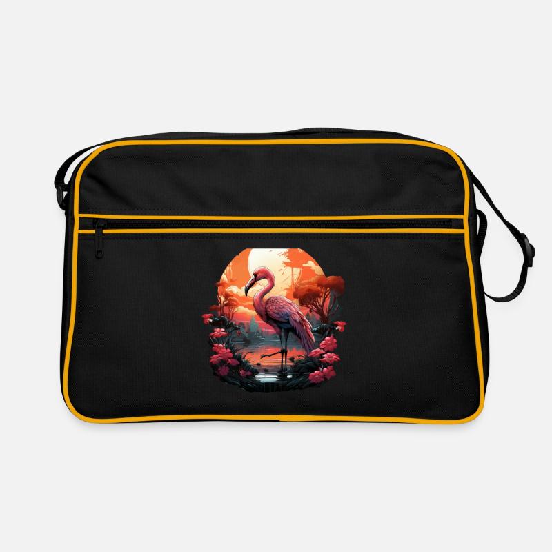 Flamingo Retro Tasche