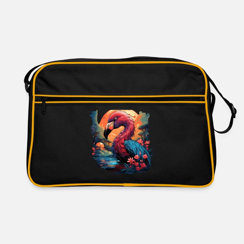 Flamingo Retro Tasche