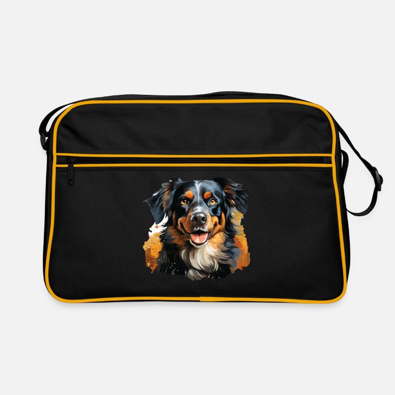 Hund Retro Tasche