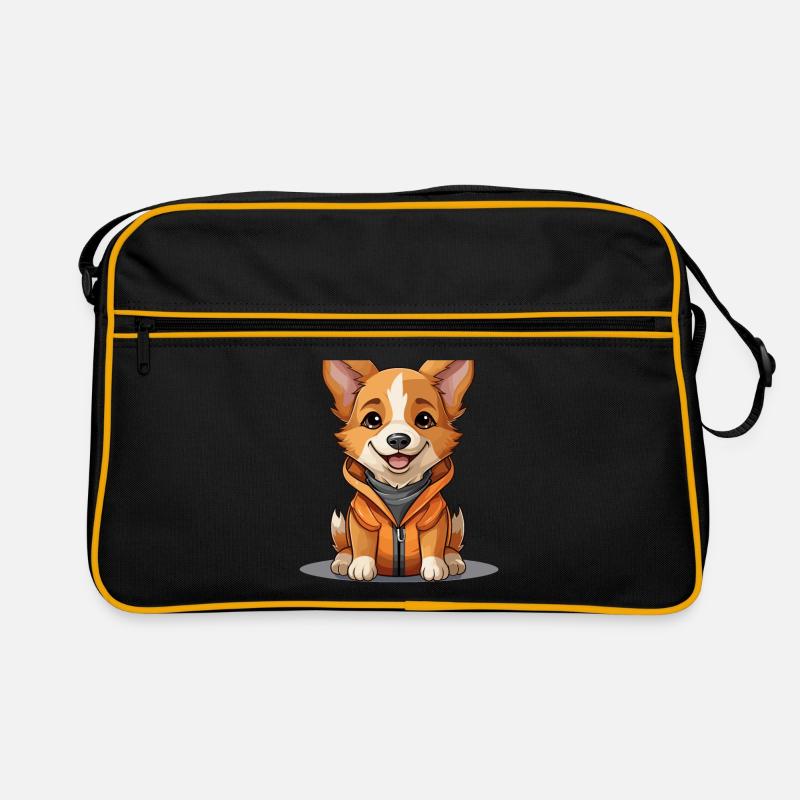 Chien - Style Kawaii Sac Retro
