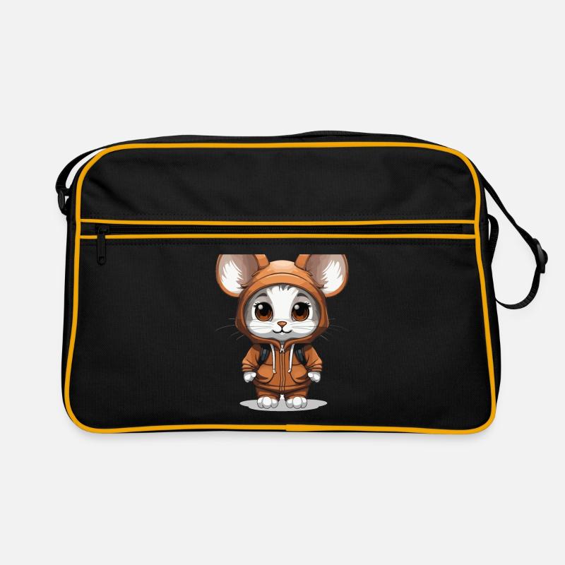 Maus - Kawaii Style Retro Tasche