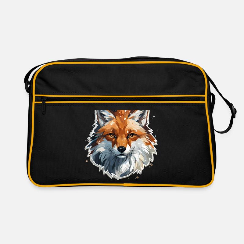 Fox - illustration Retro Bag