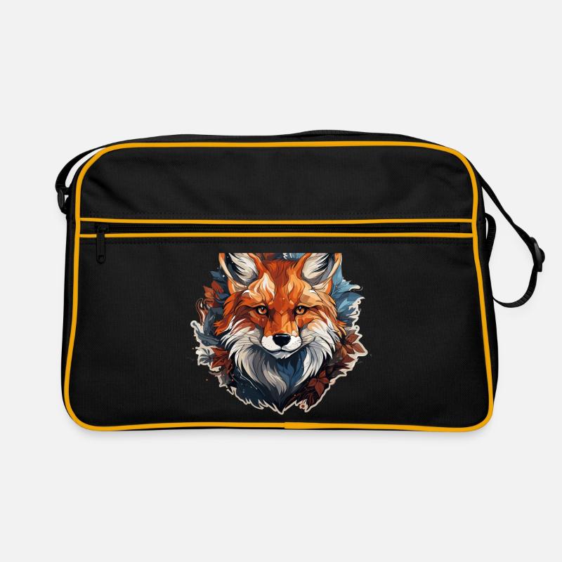 Fuchs - Illustration Retro Tasche