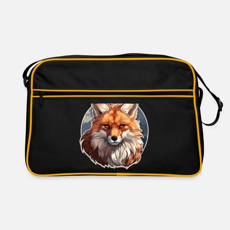 Fox - illustration Retro Bag