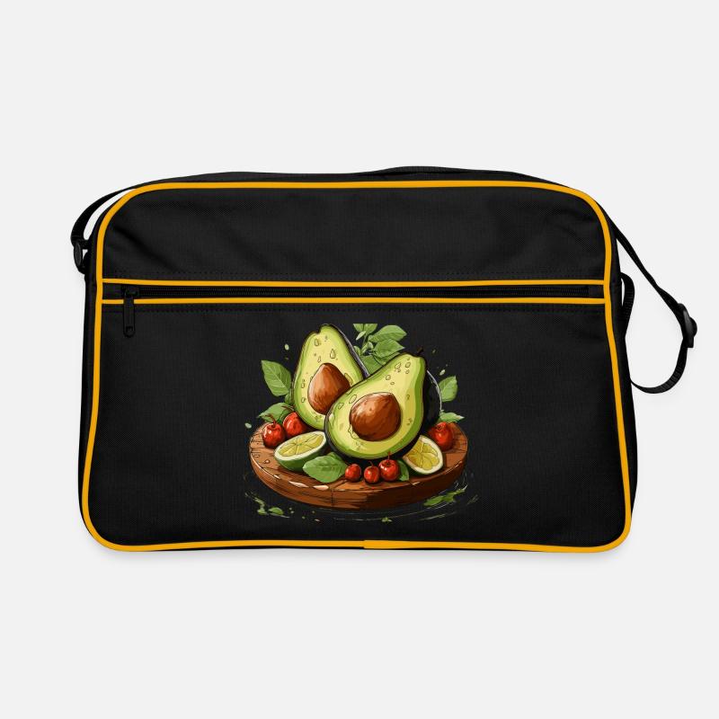 Avocat - Illustration Sac Retro