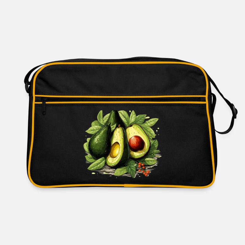 Avocat - Illustration Sac Retro